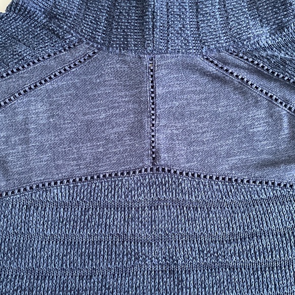 Lucky Brand Cowl neck knit / jersey pullover hidden kangaro pocket - Picture 9 of 14